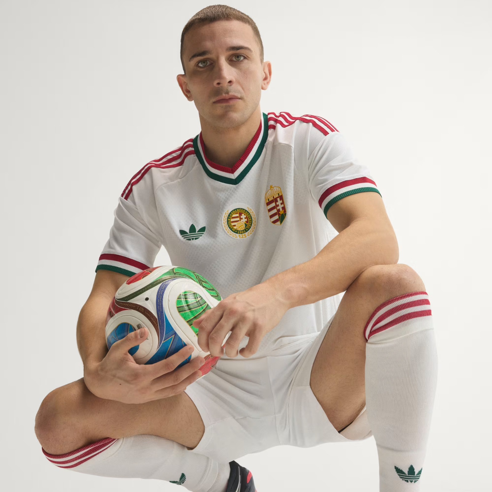 Adidas Hungary 26 Away Authentic Jersey T-Shirt KB7449 NEW IN SEALED BAG