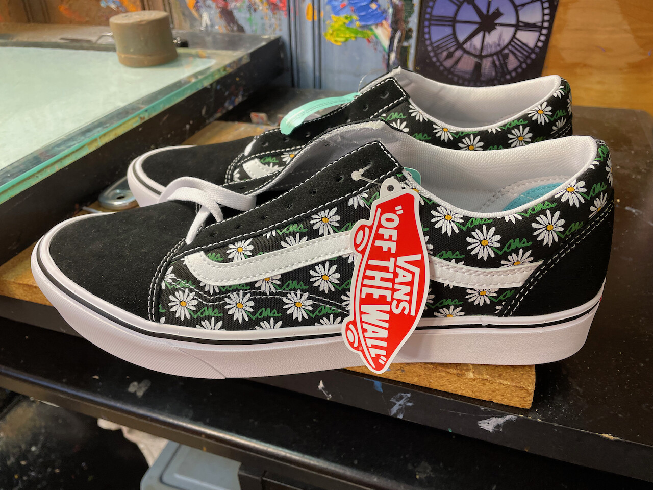 Vans Comfycush Old Skool Scribble Flower Daisy Size US 11.5 Men New VN0A3WMA49K Vans Comfycush Old Skool Scribble Flower Daisy Size US 11.5 Men New VN0A3WMA49K