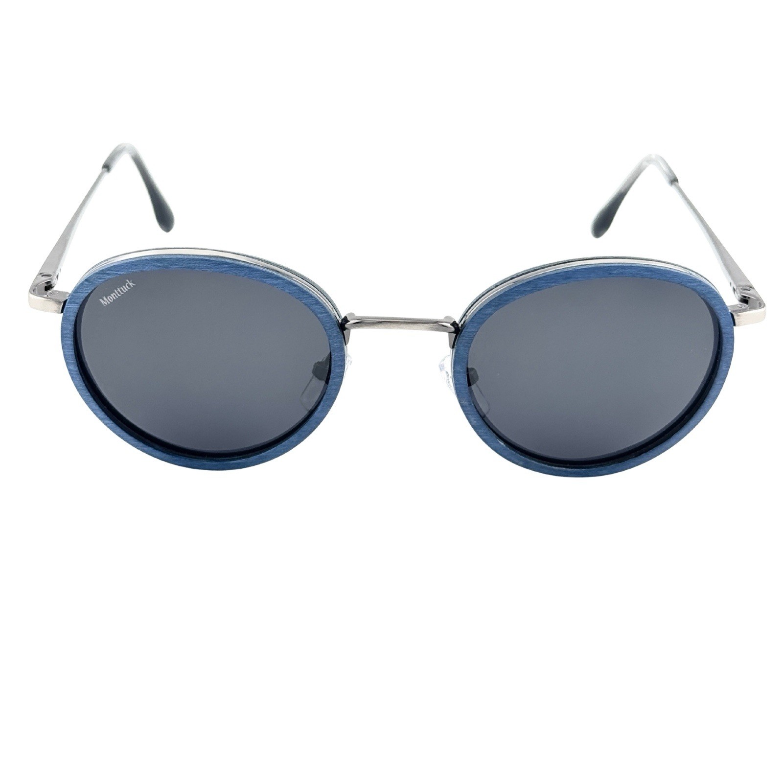 MONTTUCK – Amagansett Blue Maple | Premium Wood & Metal Polarized Sunglasses