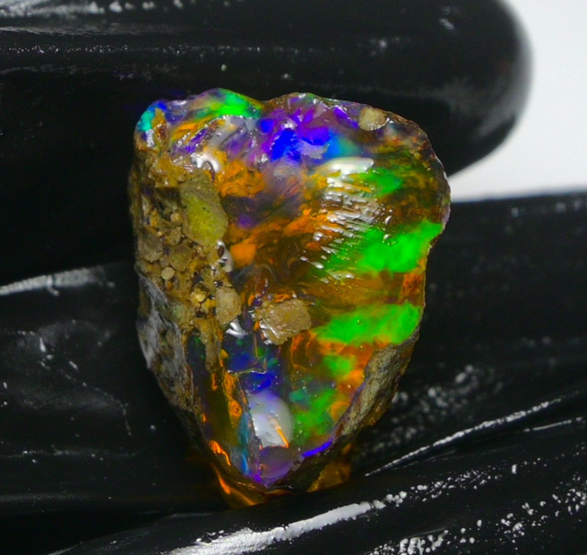 Stunning Ethiopian Opal Rough  29.80 Carats Large Opl Specimen Natural Opal Raw