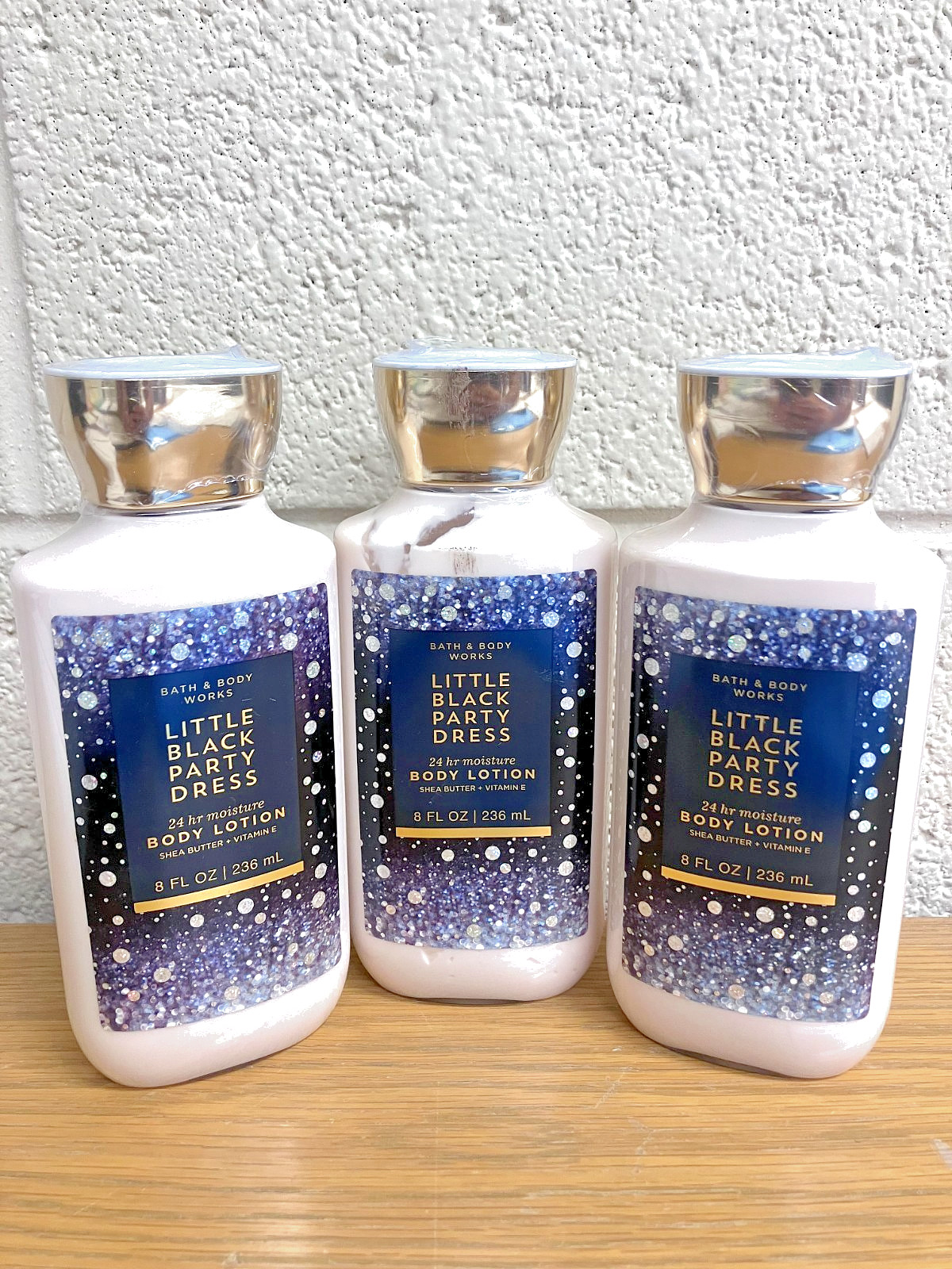 Bath & Body Works LITTLE BLACK PARTY DRESS Body Lotion 8oz NEW (QTY 3) Bath & Body Works LITTLE BLACK PARTY DRESS Body Lotion 8oz NEW (QTY 3)