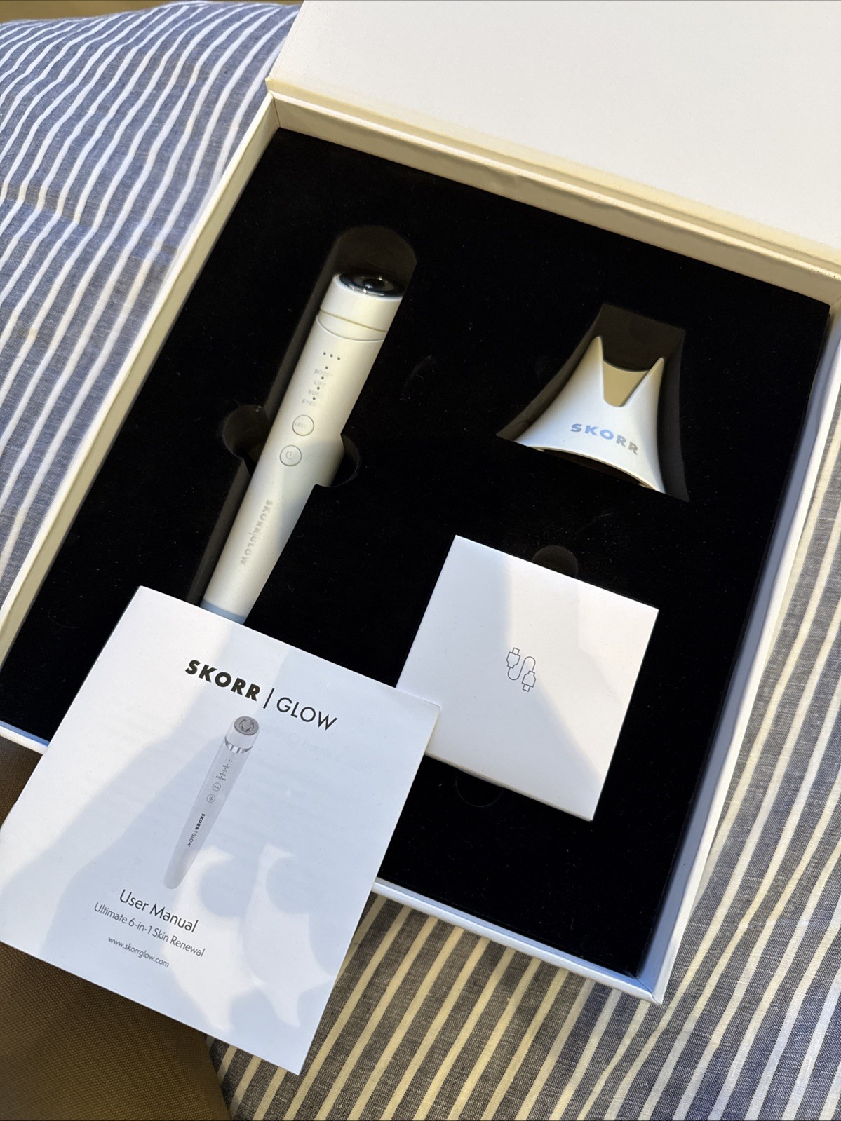 Auth Skorr Glow Ultimate Skin Renewal Device 6-in-1 By Anetta Reszko