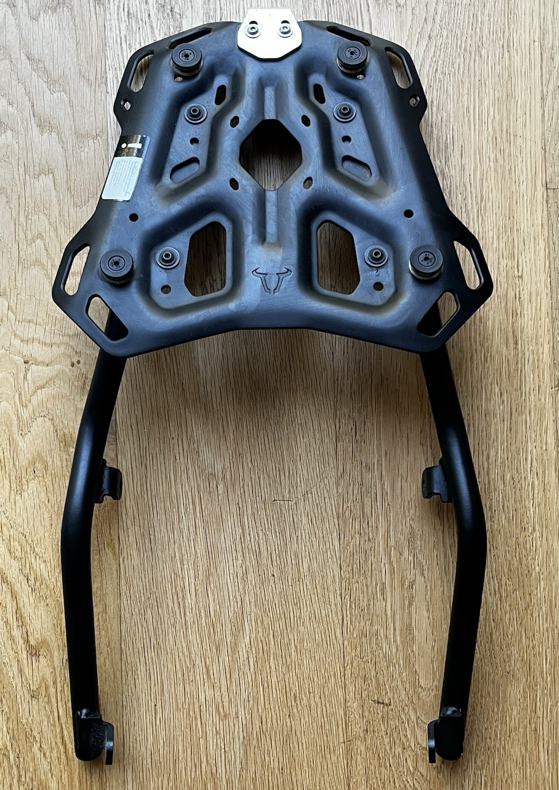 Genuine SW-Motech ADVENTURE-RACK with TRAX top-box adapter for Ducati Desert X