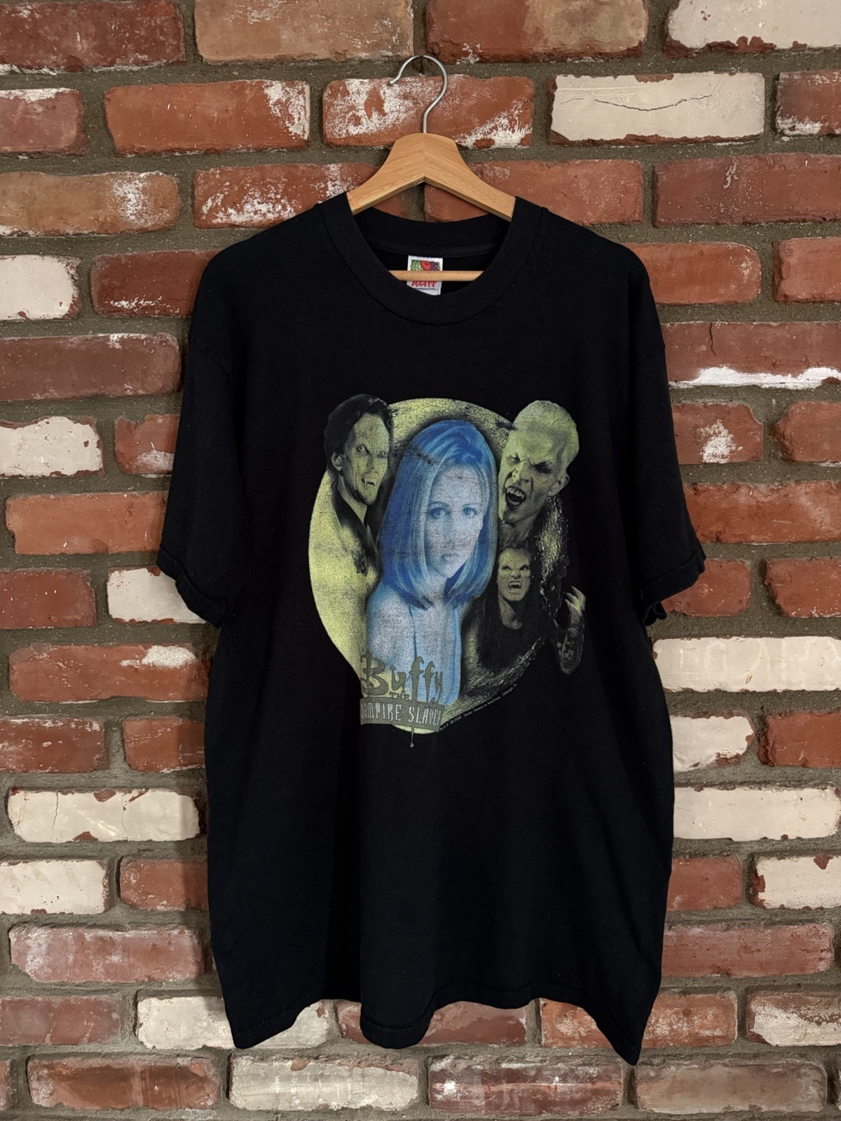 Vintage Buffy The Vampire 1998 Rare Horror Fox TV Show Rare Shirt Size XL