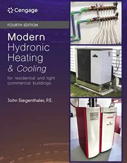 Modern Hydronic Heating and Cooling: - Hardcover, by Siegenthaler John - New h Modern Hydronic Heating and Cooling: - Hardcover, by Siegenthaler John - New h