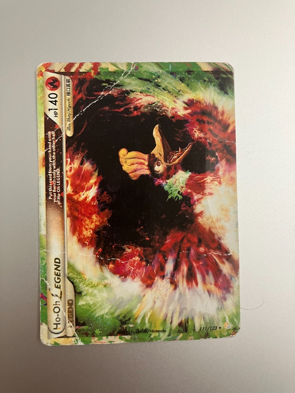 2010 Pokémon HeartGold & SoulSilver Ho-Oh LEGEND – #111/123