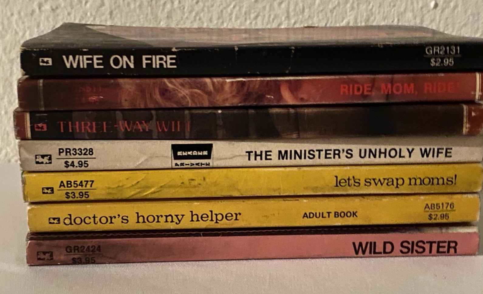 **RareStuff** Vintage Lot 7 Adult-Mature Erotic/Sleaze Paperback Books **RareStuff** Vintage Lot 7 Adult-Mature Erotic/Sleaze Paperback Books