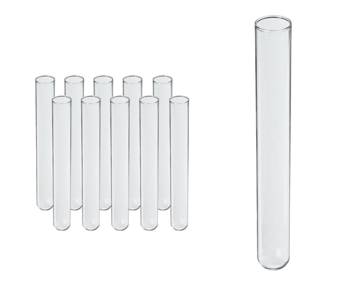 HDA Glass Test Tubes 16x150mm Soda Lime Glass, Without Rim, 250 Pieces. HDA Glass Test Tubes 16x150mm Soda Lime Glass, Without Rim, 250 Pieces.
