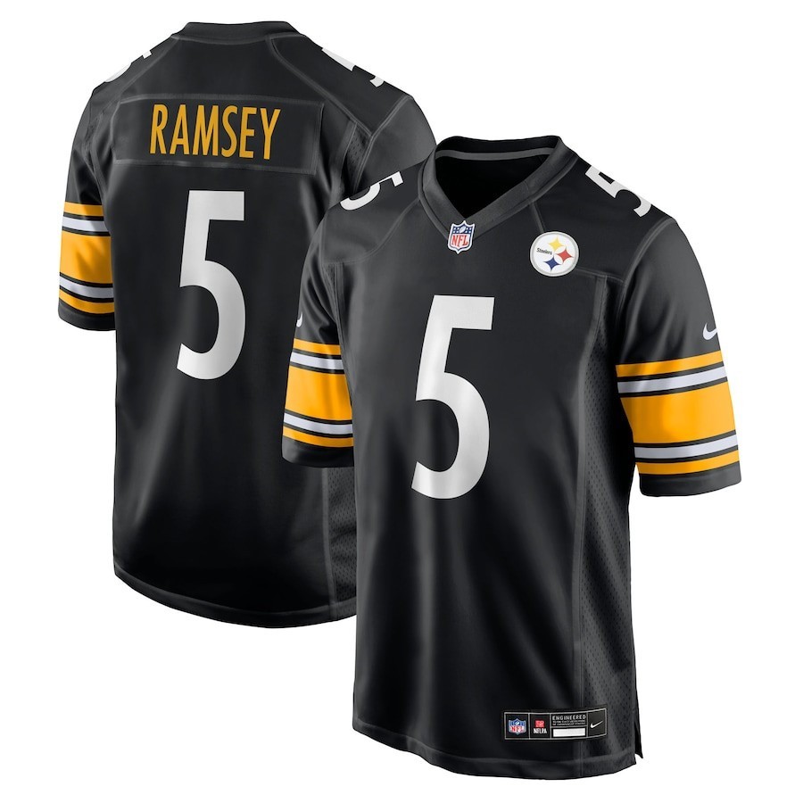Nike Jalen Ramsey #5 Men’s Jersey black Size XL Pittsburgh Steelers Nike Jalen Ramsey #5 Men’s Jersey black Size XL Pittsburgh Steelers