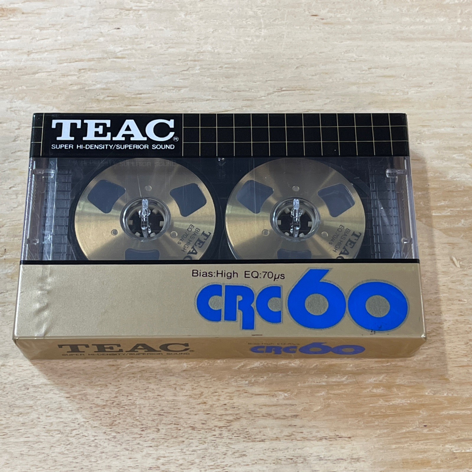 Teac CRC 60 High Bias Cassette Tape.
