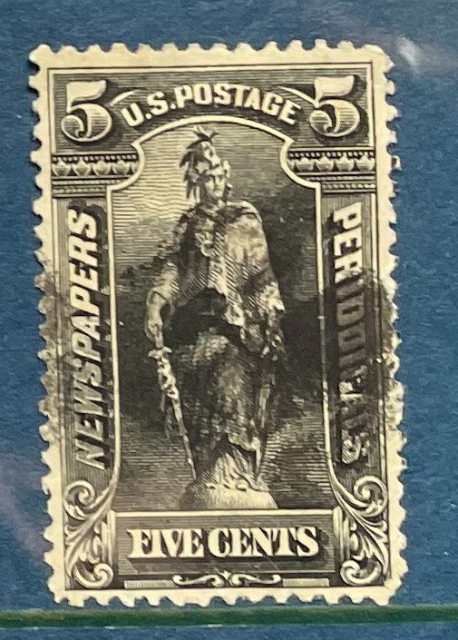 USA 1896 PR116 Newspaper stamp 5 cents used USA 1896 PR116 Newspaper stamp 5 cents used