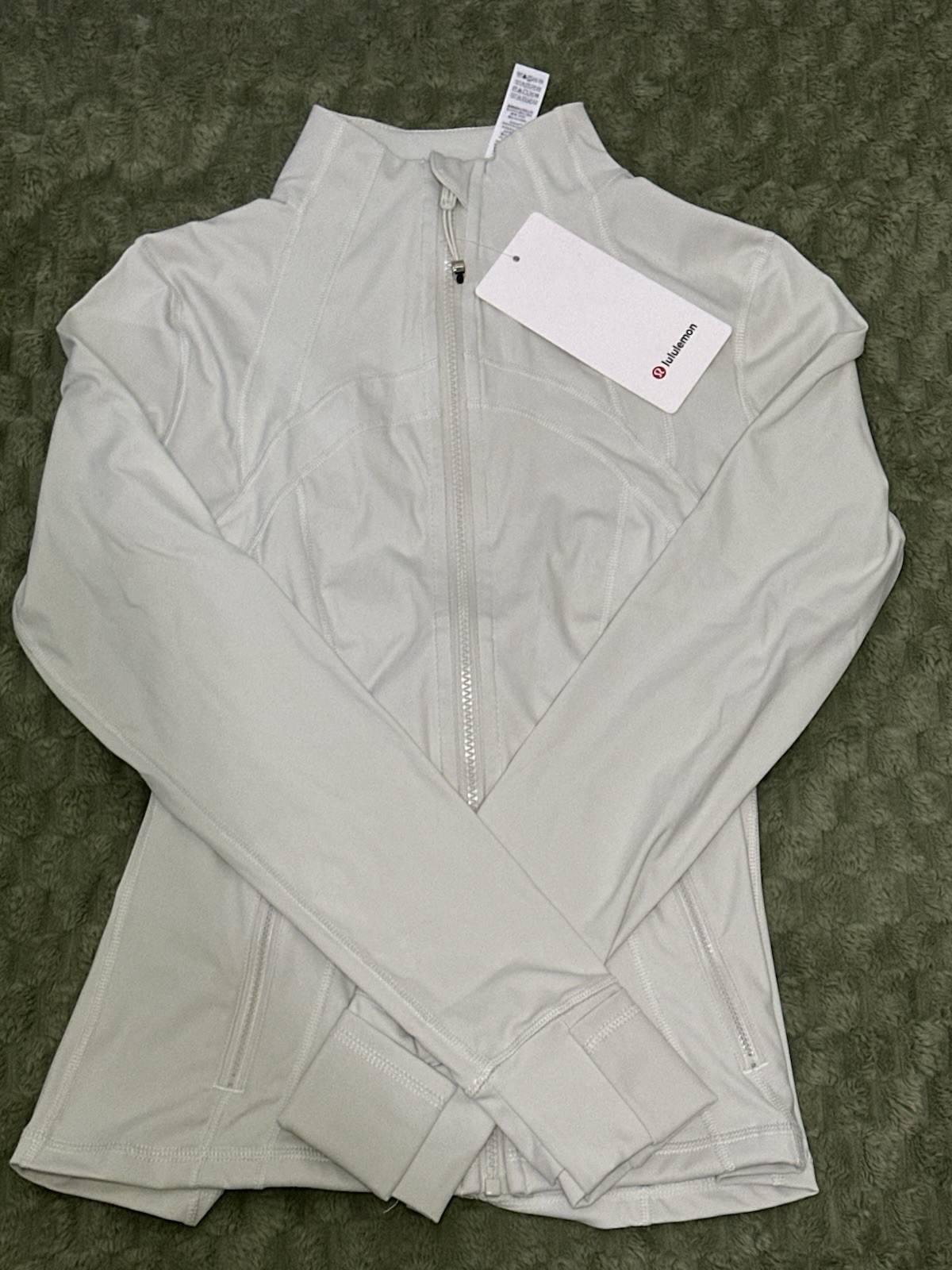 White Lululemon Define Jacket White Lululemon Define Jacket