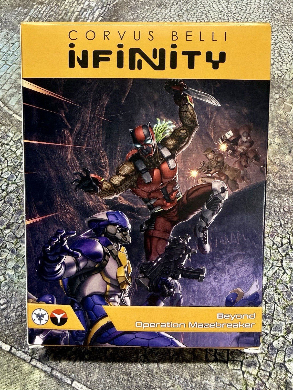 Corvus Belli Infinity Beyond Operation Mazebreaker Nomads ALEPH NIB 280068