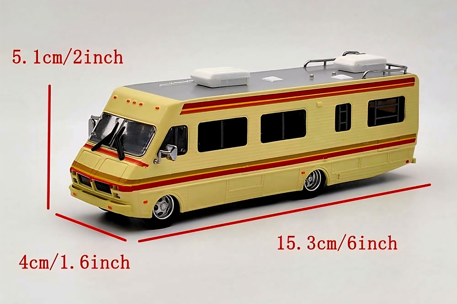 1986 Fleetwood Bounder Motorhome 1:64 Scale Diecast Model 1986 Fleetwood Bounder Motorhome 1:64 Scale Diecast Model