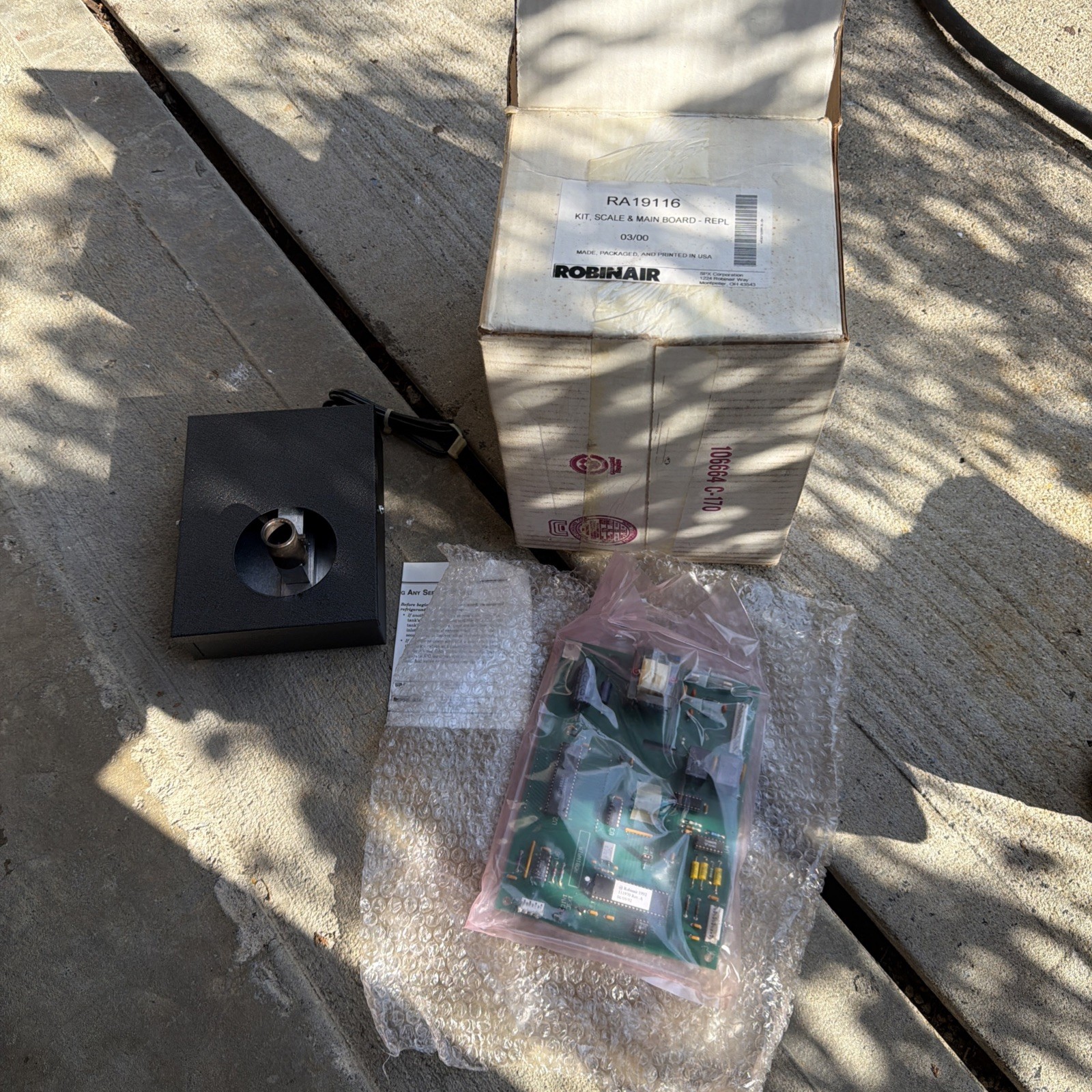 Robinair RA19116 Replacement Scale And Mini Board Kit. Discontinued Robinair RA19116 Replacement Scale And Mini Board Kit. Discontinued