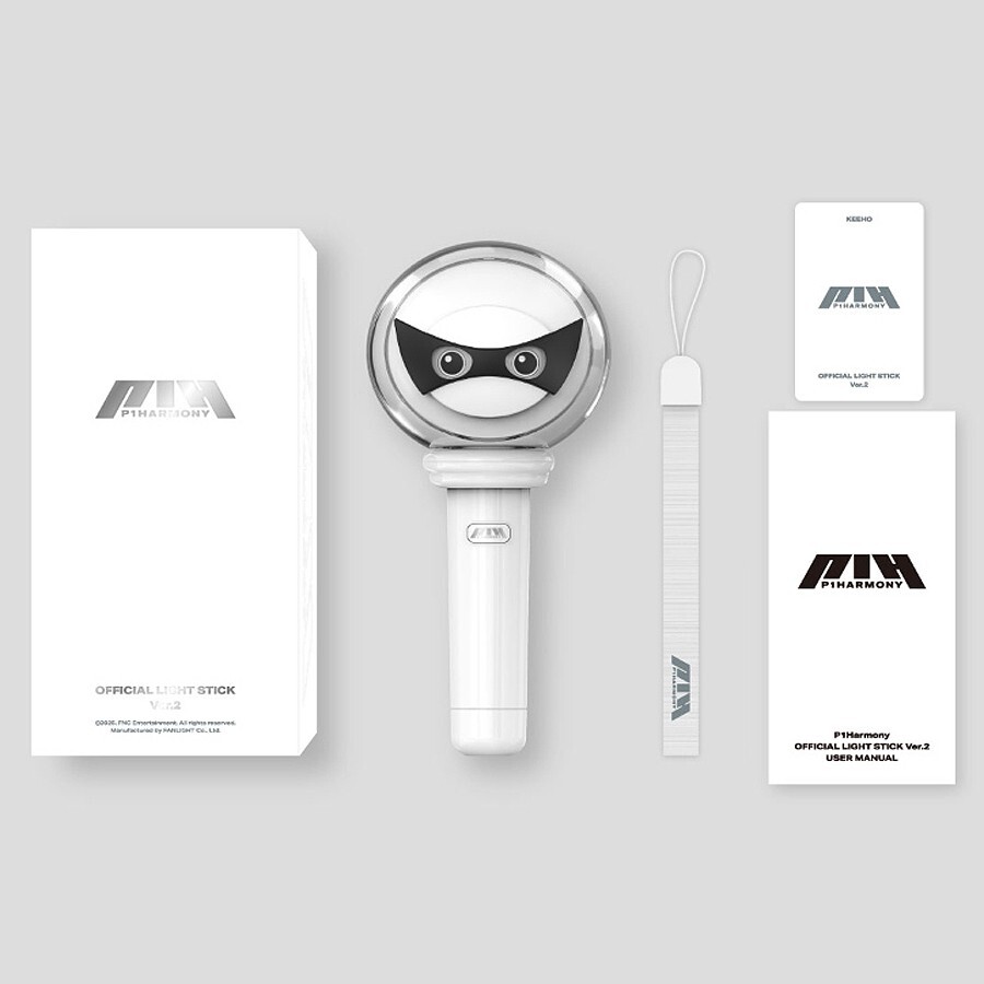 P1HARMONY OFFICIAL LIGHT STICK VER.2 w/ Strap,Photo Card Set, Manual FANLIGHT MD P1HARMONY OFFICIAL LIGHT STICK VER.2 w/ Strap,Photo Card Set, Manual FANLIGHT MD