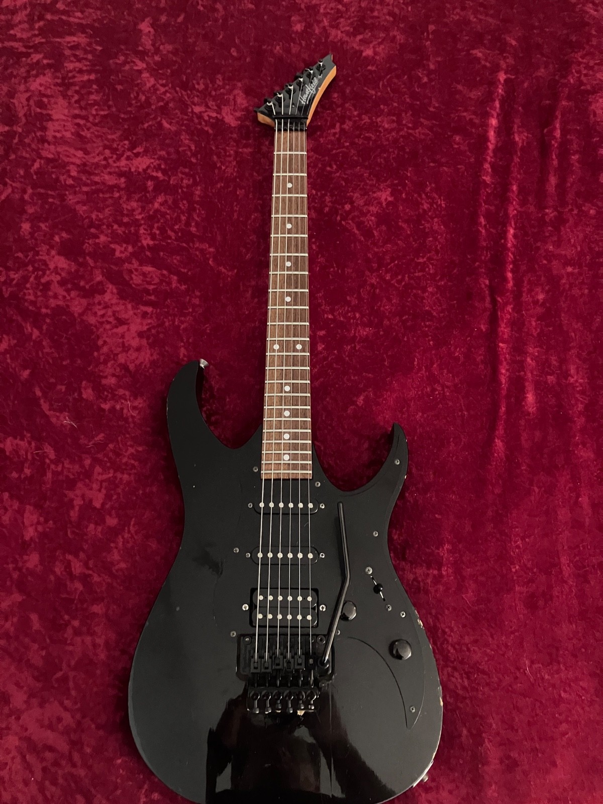 1980\'s / 90\'s Heartfield by Fender Talon Electric Guitar - Black - Project