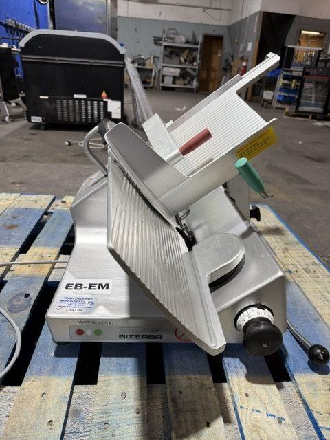 2016 BIZERBA GSP H HEAVY DUTY MANUAL GRAVITY FEED DELI CHEESE MEAT SLICER