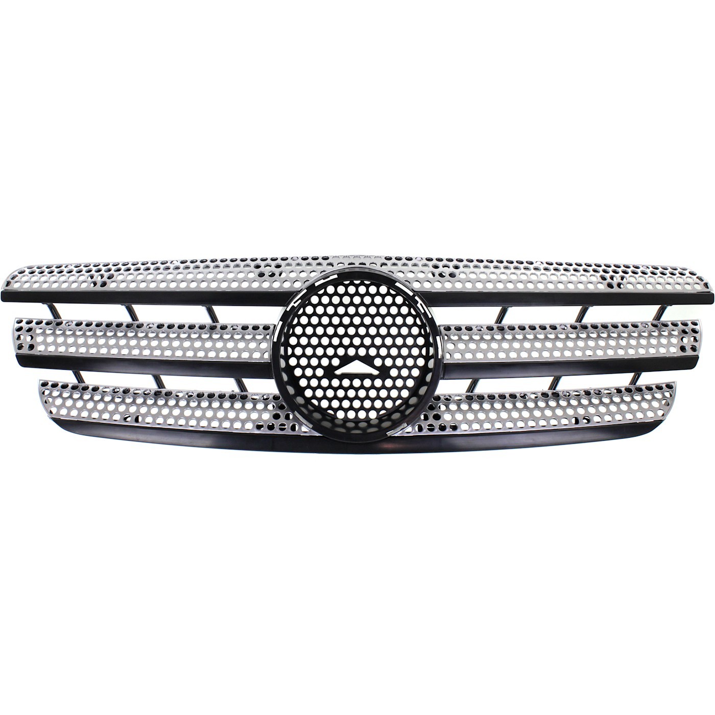 Grille For 2003-2005 Mercedes Benz ML350 2002-2005 ML500 Silver Plastic