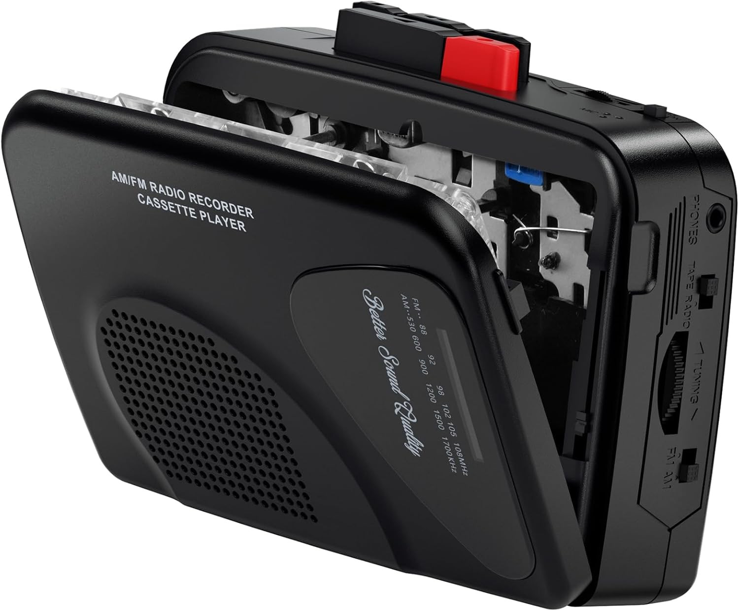 Walkman Cassette Players Recorders AM/FM Radio, Portable Tape Player Records Walkman Cassette Players Recorders AM/FM Radio, Portable Tape Player Records