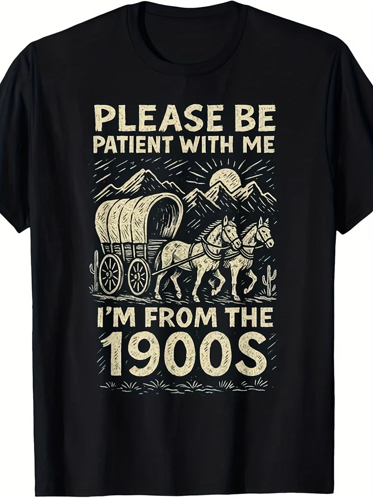 Funny Vintage 1900s Graphic T-Shirt 