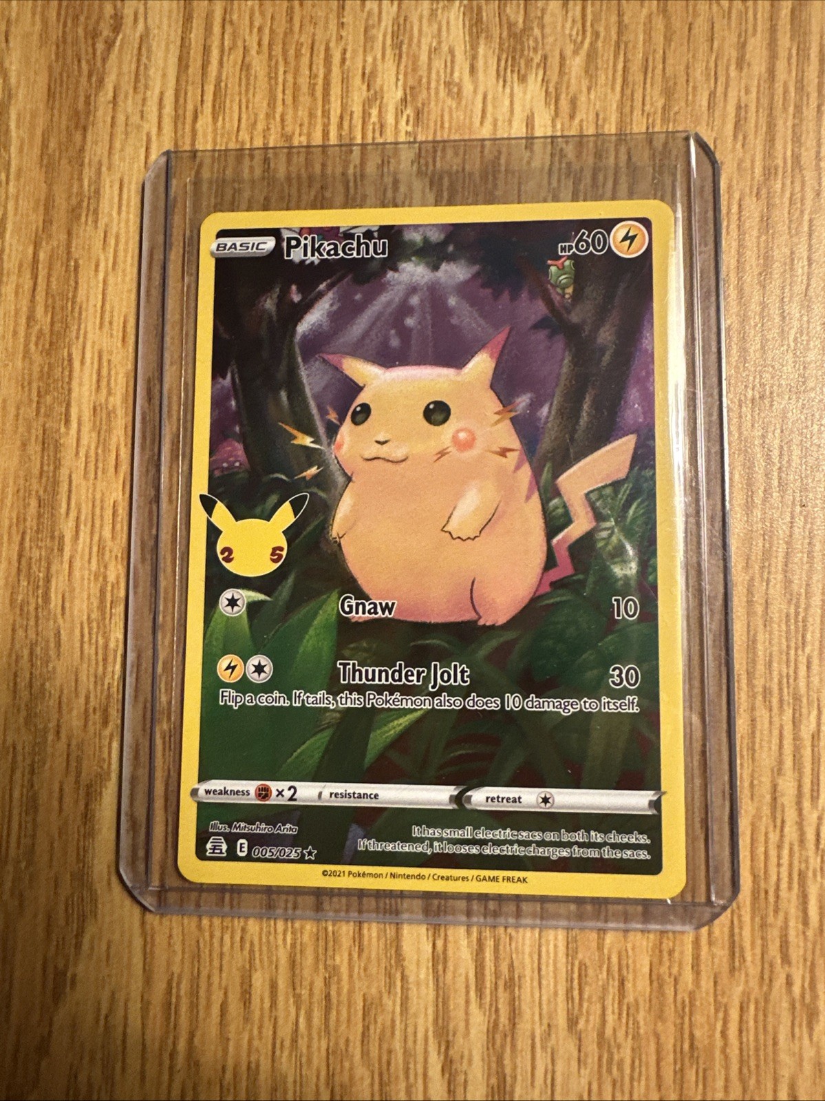 Pokemon Pikachu 005/025