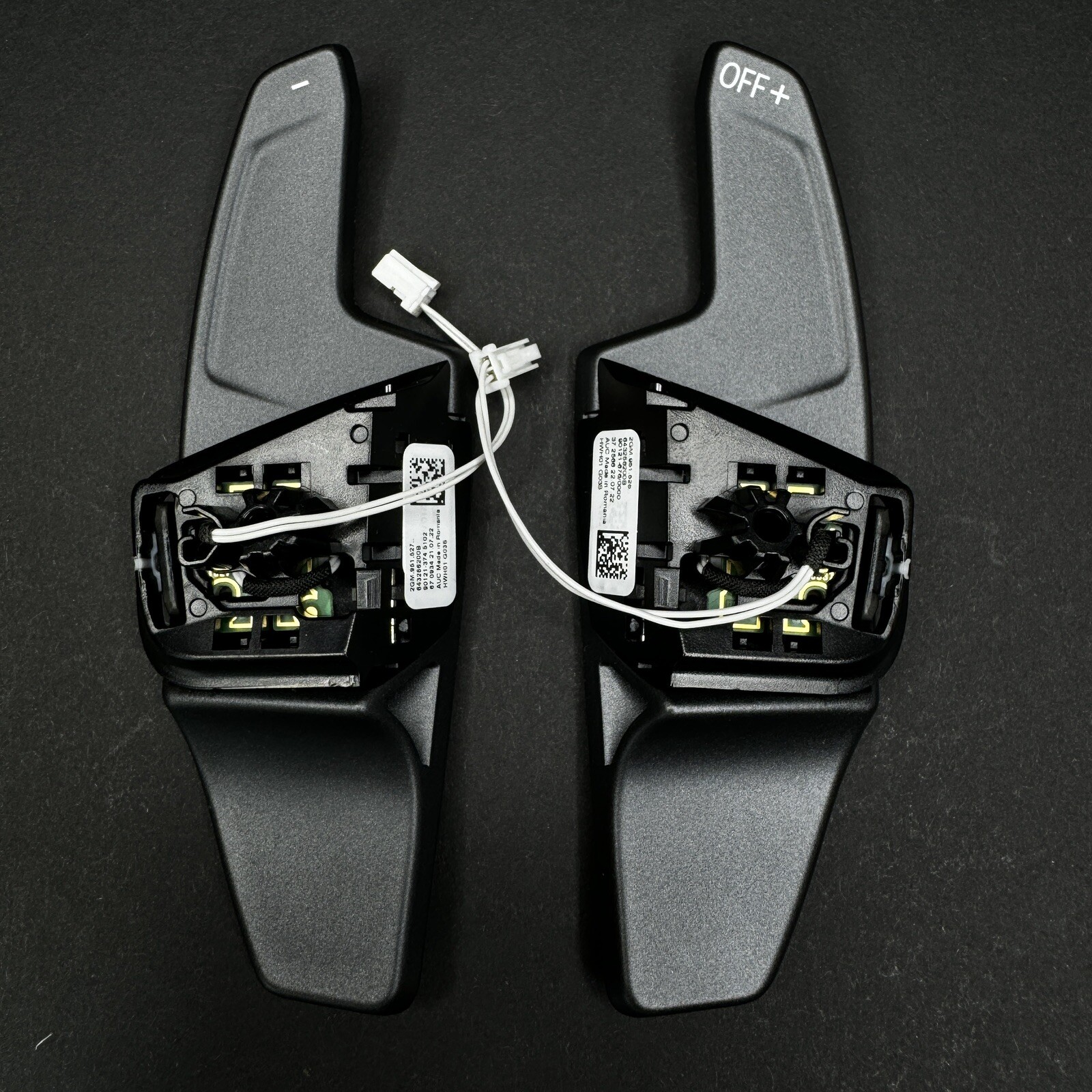 VW Golf 8 R GTI GLI Arteon Tiguan T-roc Polo Passat Steering wheel shift paddles