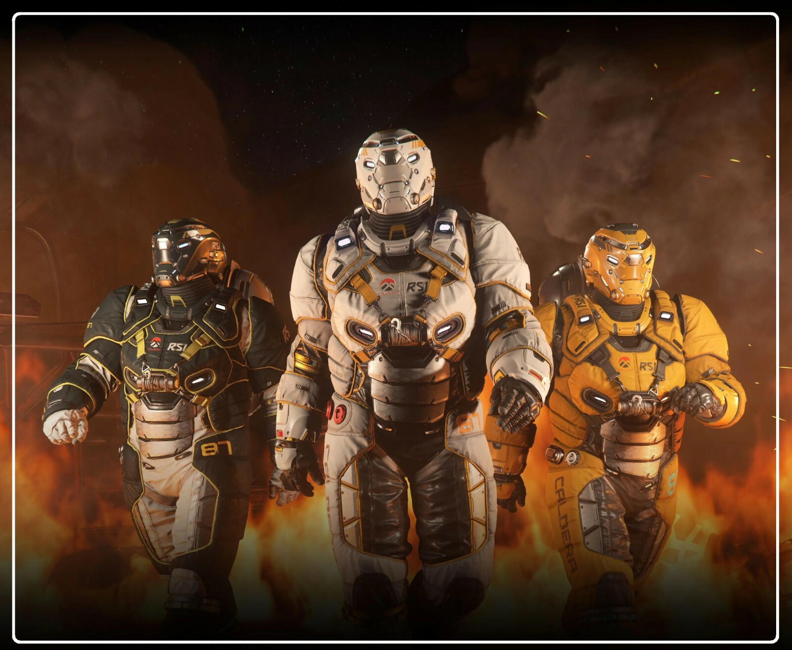 STAR CITIZEN - RSI PEMBROKE ARMOR - 3 VERSIONS