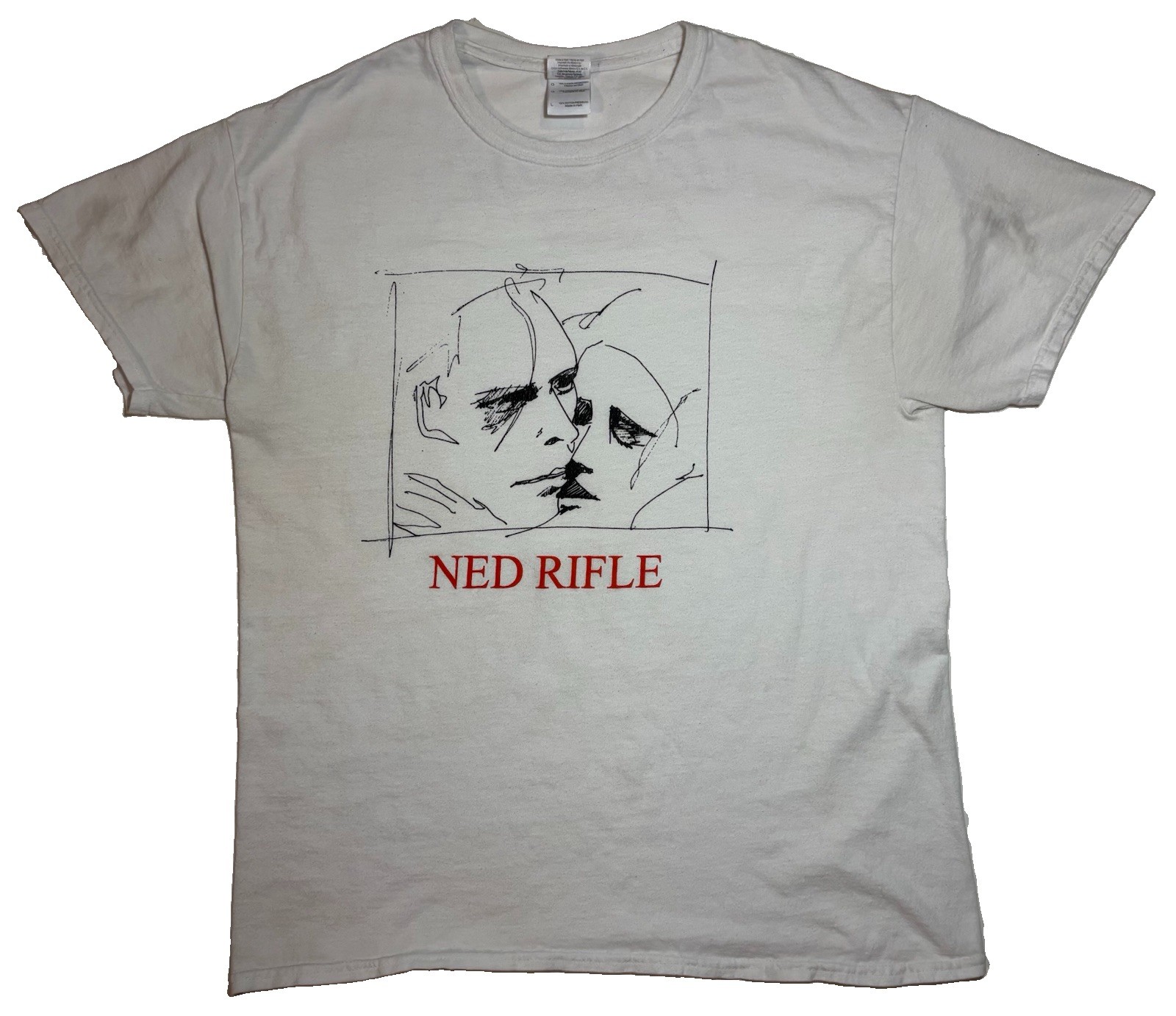 Hal Hartley\'s NED RIFLE RARE Movie Promo T Shirt 2014 Dark Comedy Drama Men’s L