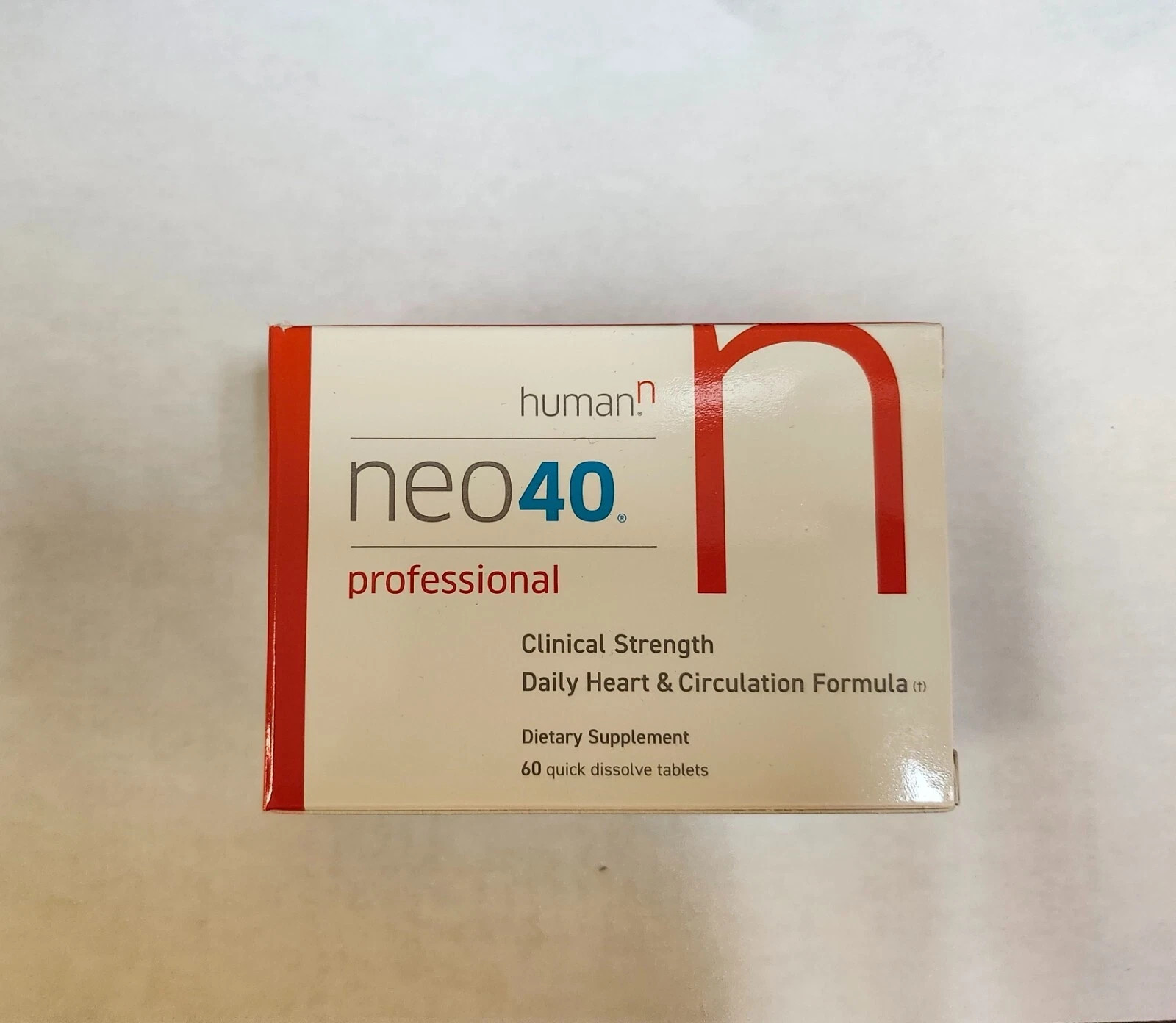 HumanN NEO40 60 quick disolve tablets EXP: 08/2027