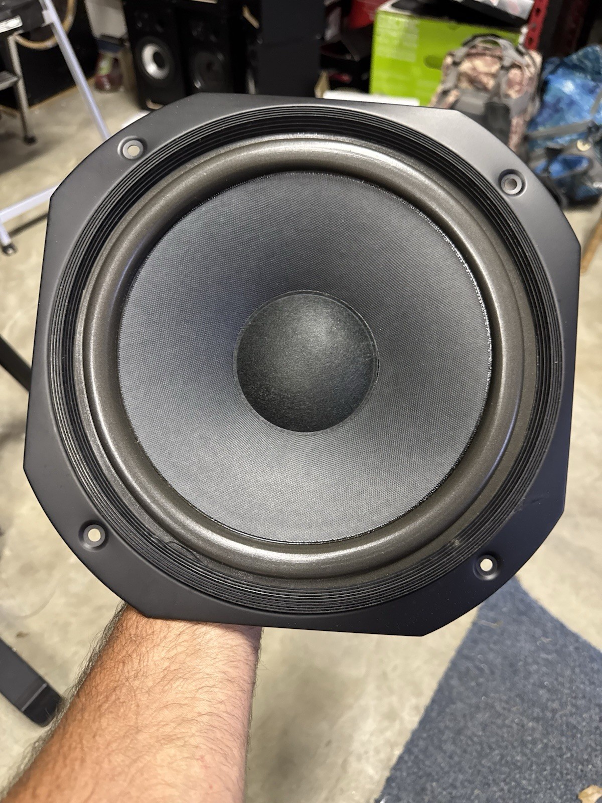 NOS Pair McIntosh 036-074 10” Woofers XR230 XD715 Cotron Taiwan 8 Ohm
