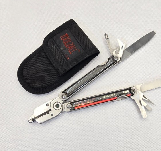 Vintage Crescent ToolZall Pro Electrician Multi-Tool Wire Stripper USA NWOB