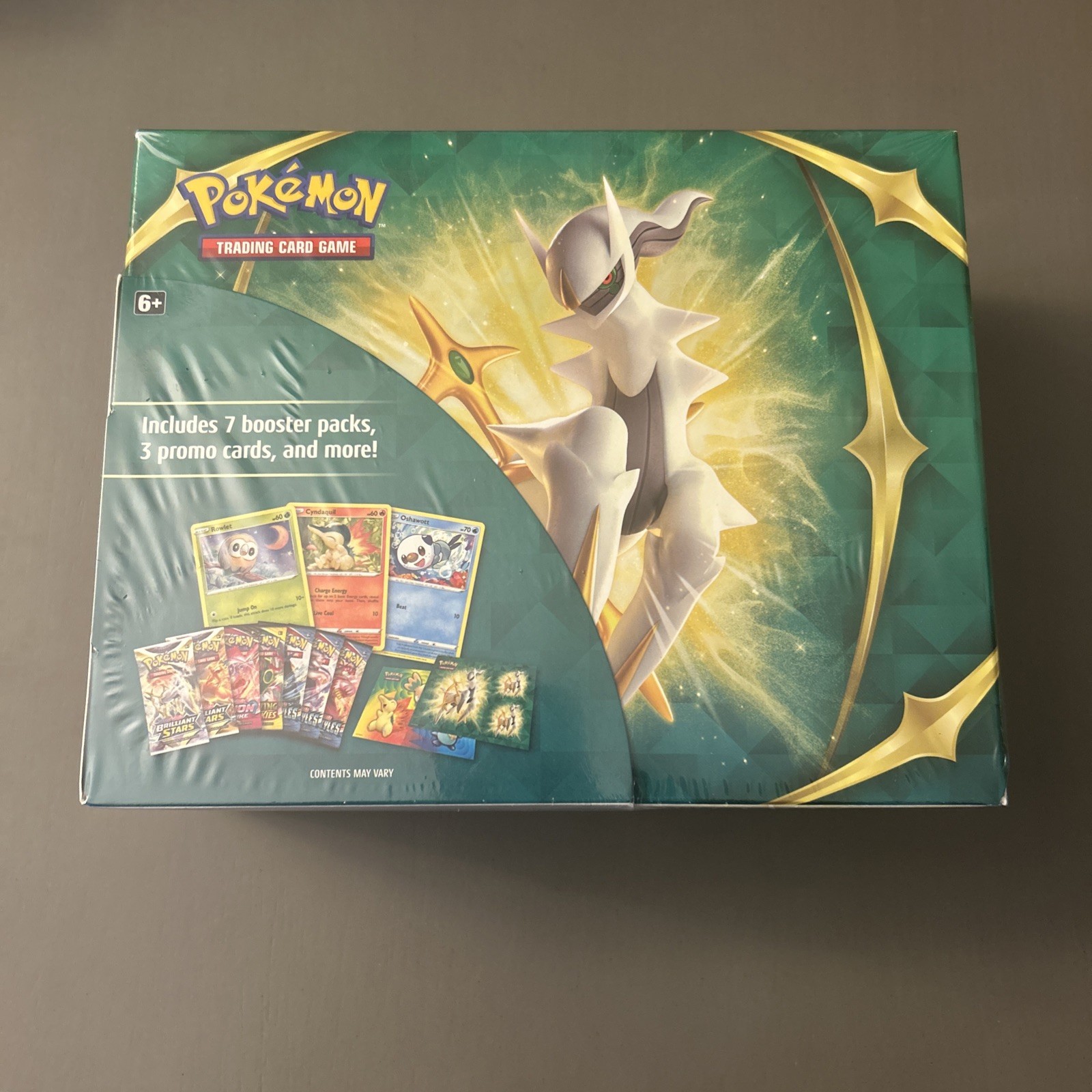 Pokemon TCG: 2022 Arceus Collector\'s Treasure Box Evolving Skies New 7 Boosters Pokemon TCG: 2022 Arceus Collector\'s Treasure Box Evolving Skies New 7 Boosters