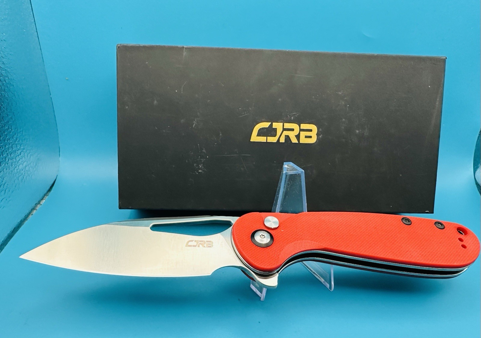 Free Olight W/ CJRB Lago J1926-RE Red G10 AR-RPM9 Pocket Knife See Description Free Olight W/ CJRB Lago J1926-RE Red G10 AR-RPM9 Pocket Knife See Description