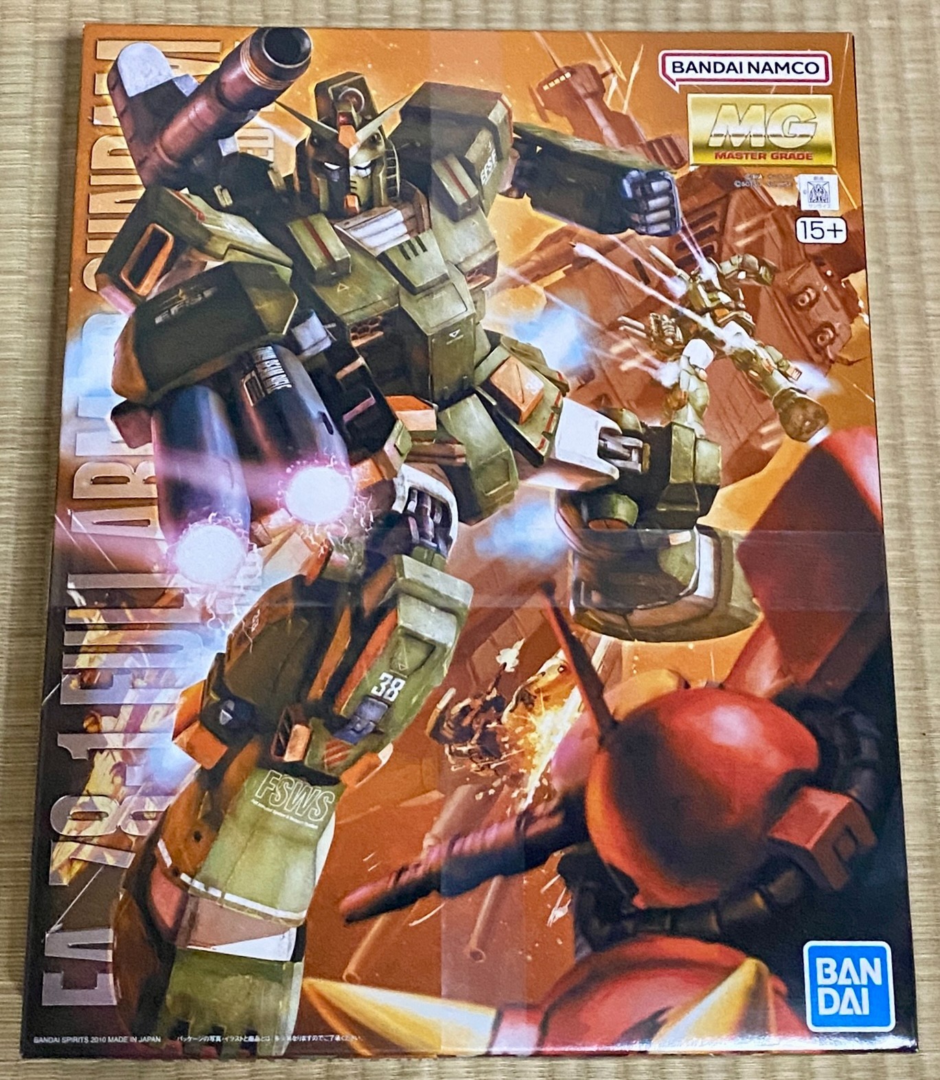 MG 1/100 FA-78-1 Full Armor Gundam MSV NEW UNOPENED SEALED Bandai Model Kit MG 1/100 FA-78-1 Full Armor Gundam MSV NEW UNOPENED SEALED Bandai Model Kit
