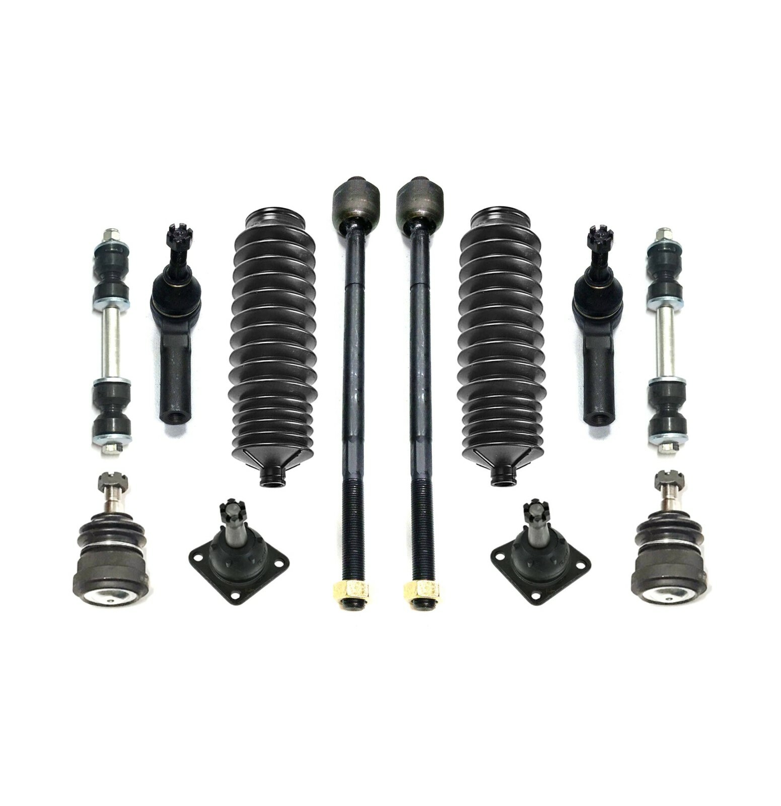12 Pc Suspension kit for Chevrolet Camaro Pontiac Firebird Tie Rod Ends Sway Bar