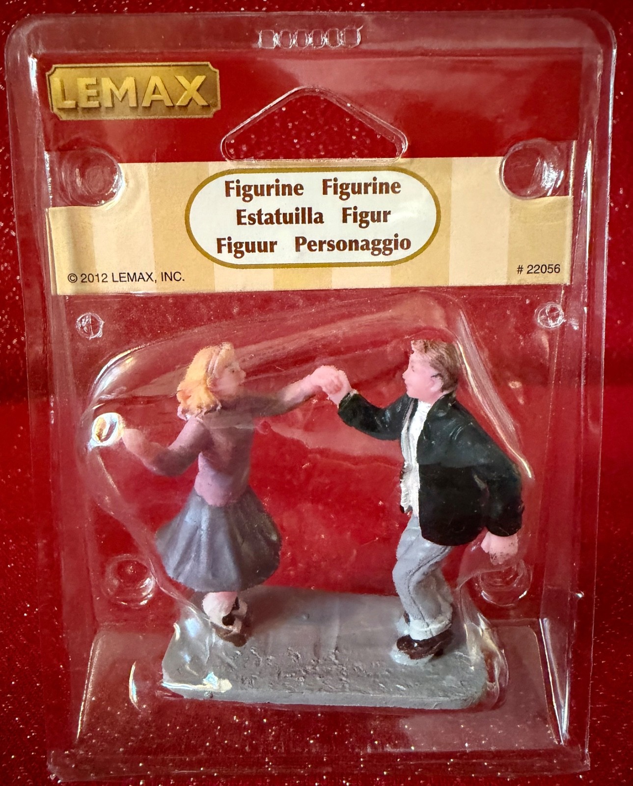LEMAX “JUKEBOX DANCERS” #22056 - 2012 JUKEBOX JUNCTION COLLECTION - NEW, SEALED