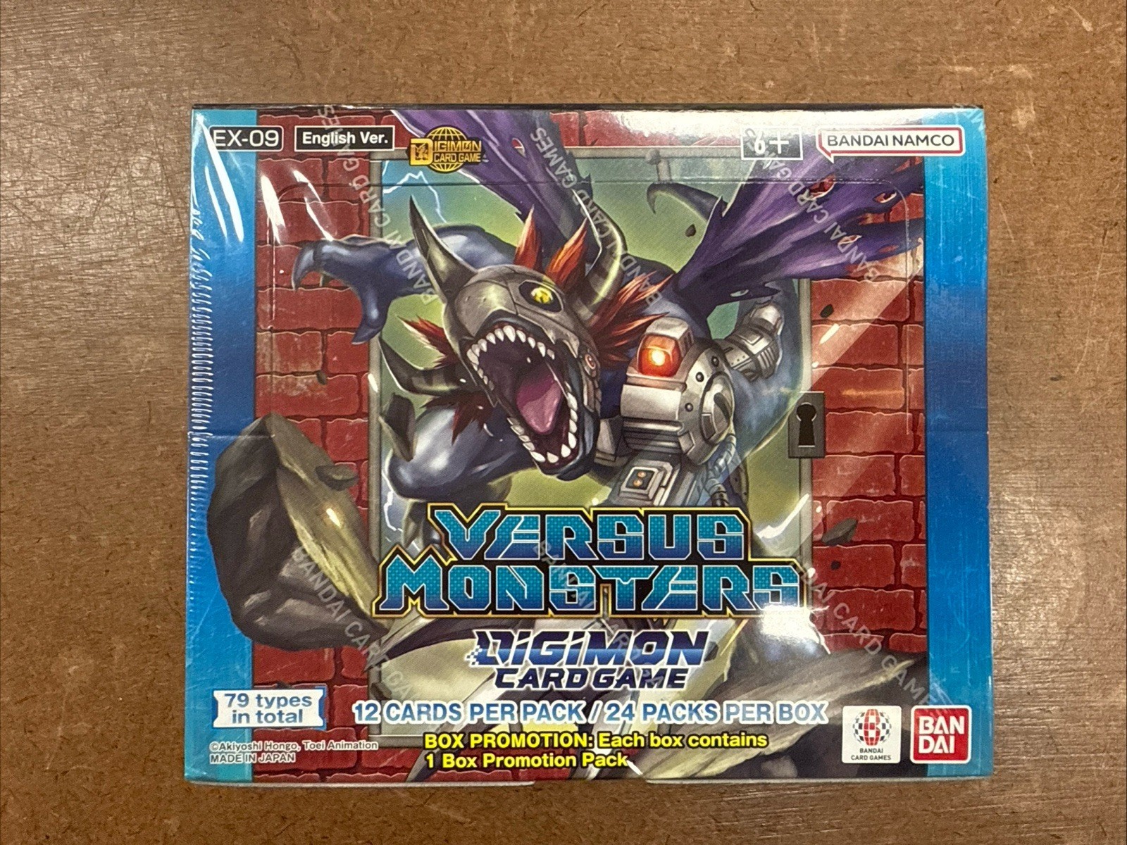 Digimon TCG EX09 Versus Monsters Booster Box Sealed English Version