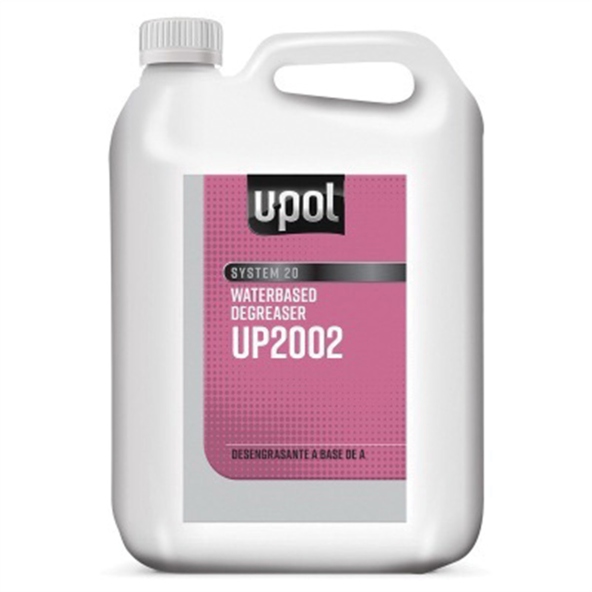 U Pol Products SYSTEM 20 UP2002 Water Based Degreaser, 5 L Canister, Clear UPO. U Pol Products SYSTEM 20 UP2002 Water Based Degreaser, 5 L Canister, Clear UPO.