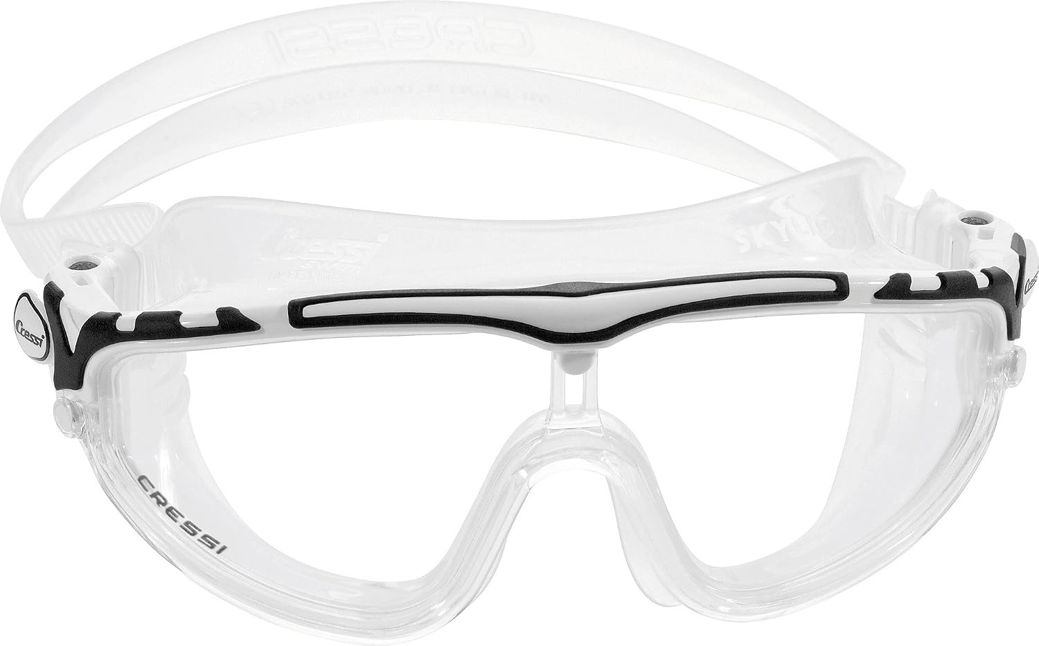 Cressi Skylight Swim Goggles - Wide Vision & Anti-Fog Swim Mask - UV Protection Cressi Skylight Swim Goggles - Wide Vision & Anti-Fog Swim Mask - UV Protection