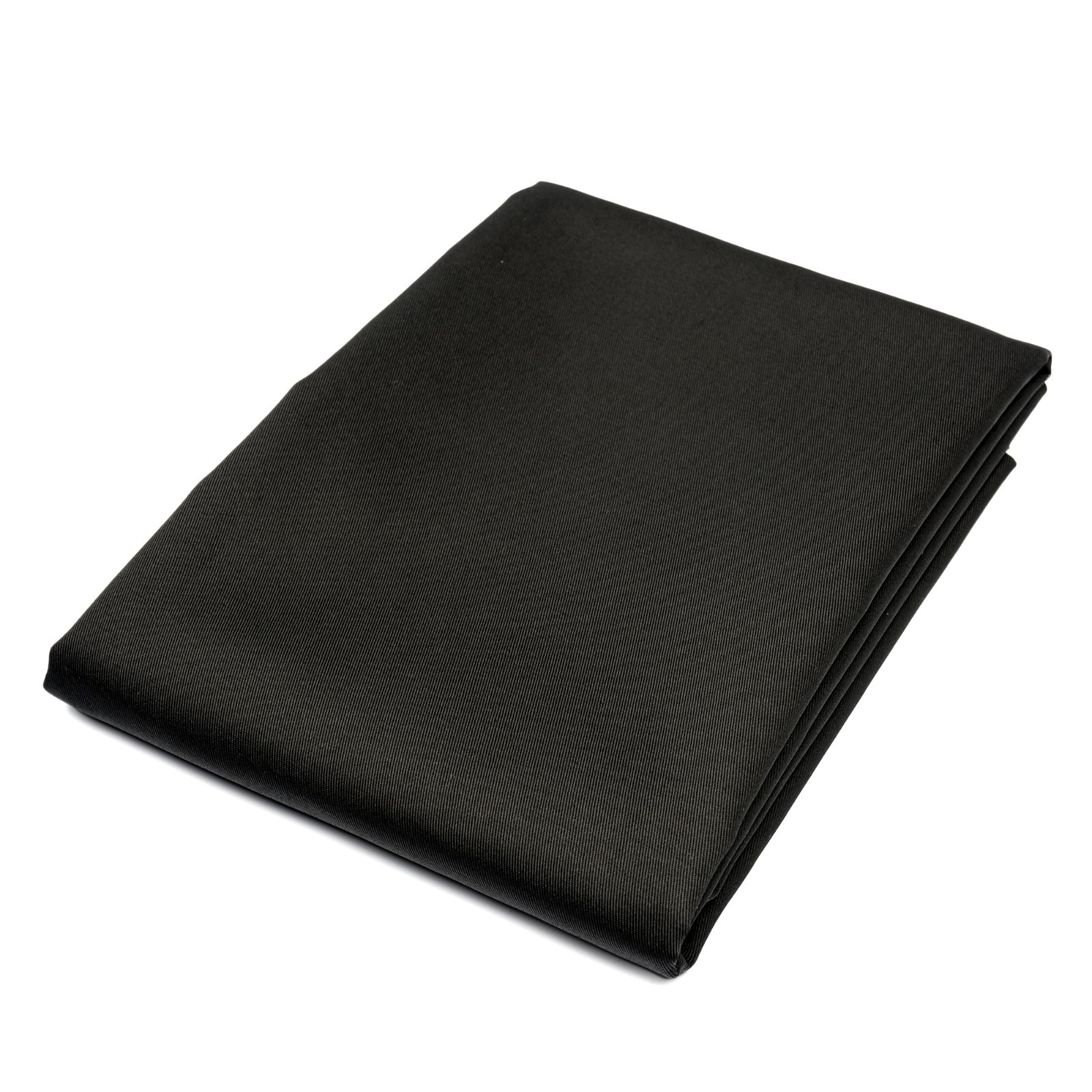 Black Poly Cotton Twill Fabric - 60\