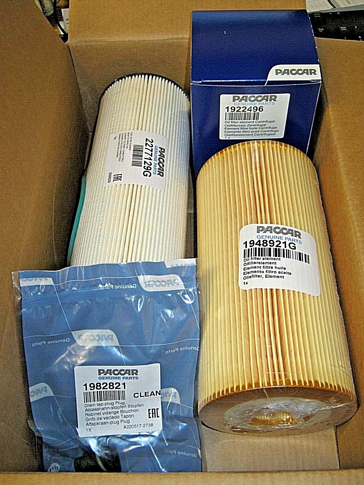 NEW GENUINE MX-13 EPA 13  ENGINE OIL , FUEL , ELEMENT & PLUG FILTER SERVICE KIT
