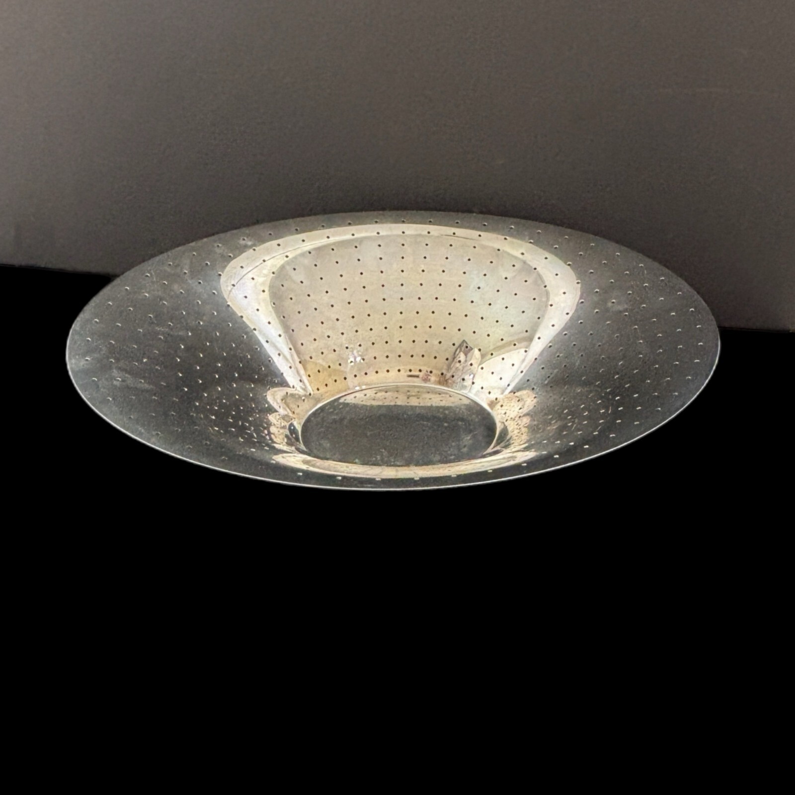 Alessi Stainless Steel Fruit Bowl Made Italy Francesca Amfitheatrof Modern 17” Alessi Stainless Steel Fruit Bowl Made Italy Francesca Amfitheatrof Modern 17”