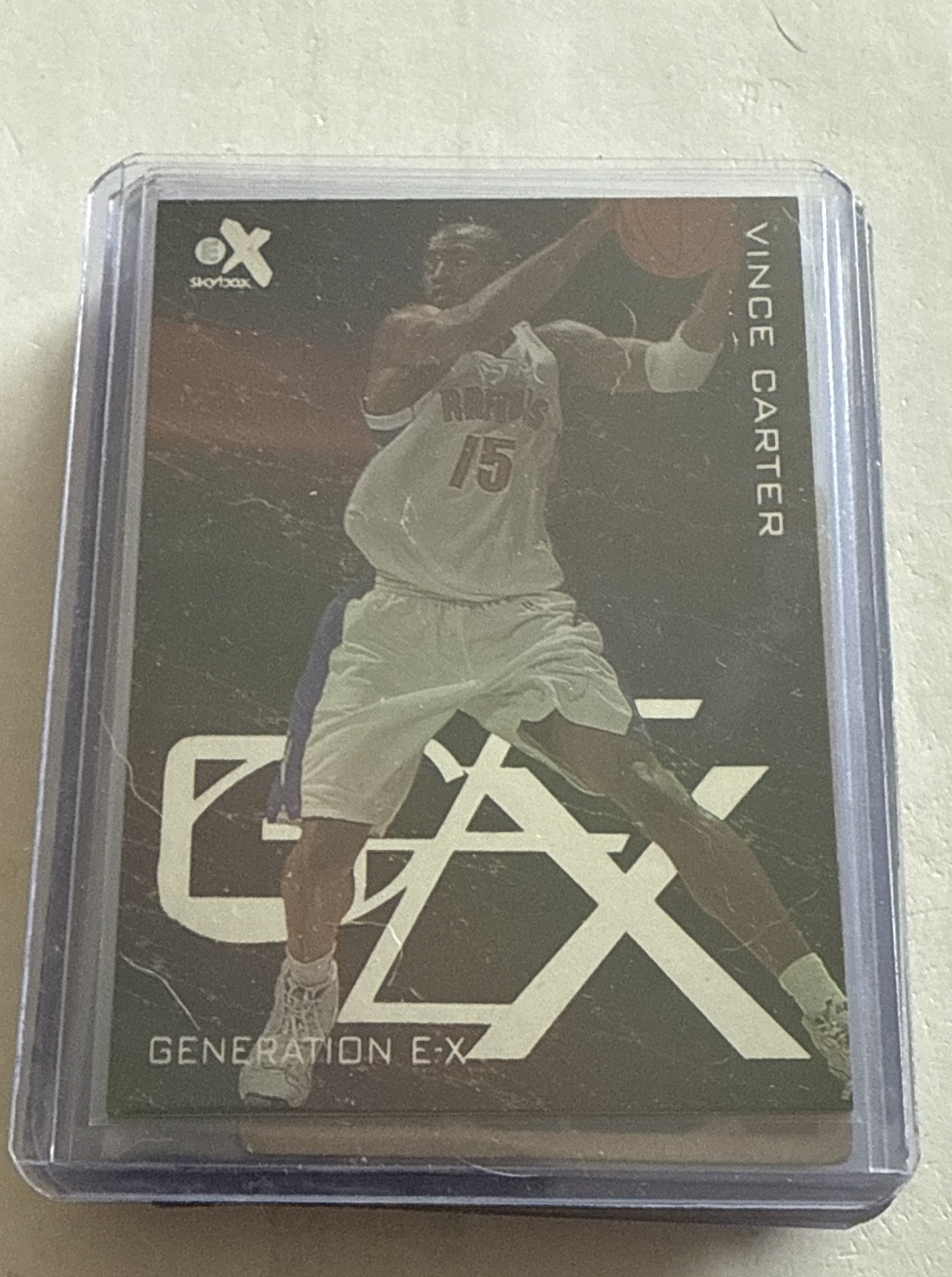 1999-00 Skybox E-X - Generation E-X Vince Carter #5 GX 1999-00 Skybox E-X - Generation E-X Vince Carter #5 GX