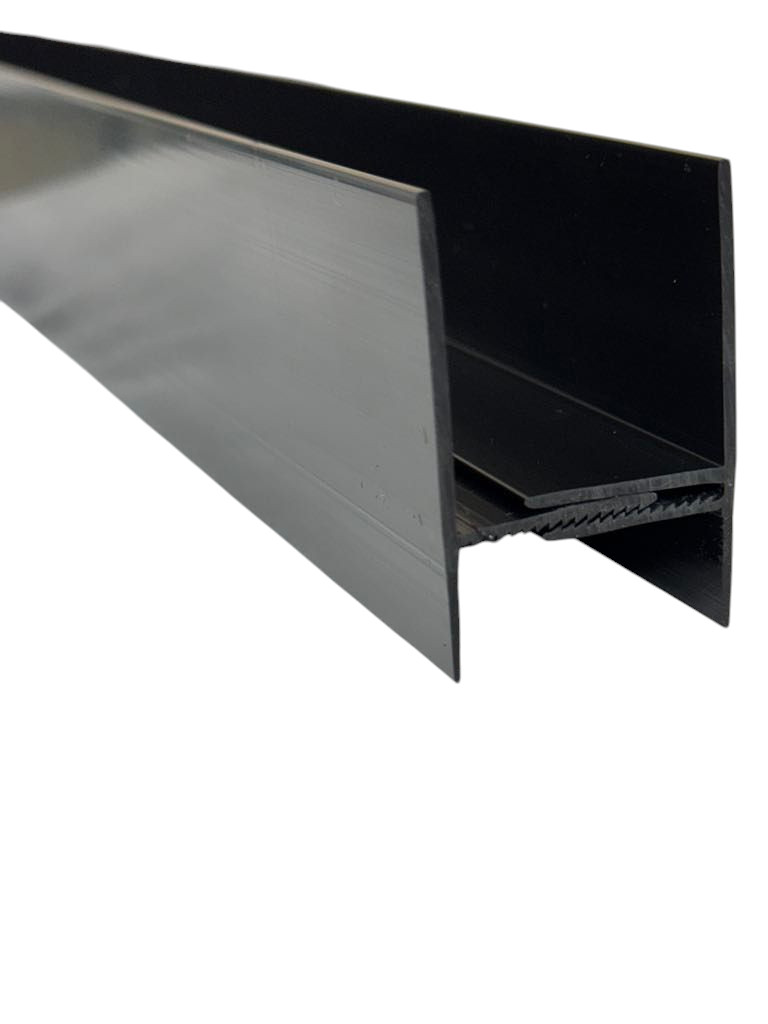 Storm Door Sweep Bottom Expander, Adjust. Fits-All 32-36 inch -Black & White Storm Door Sweep Bottom Expander, Adjust. Fits-All 32-36 inch -Black & White