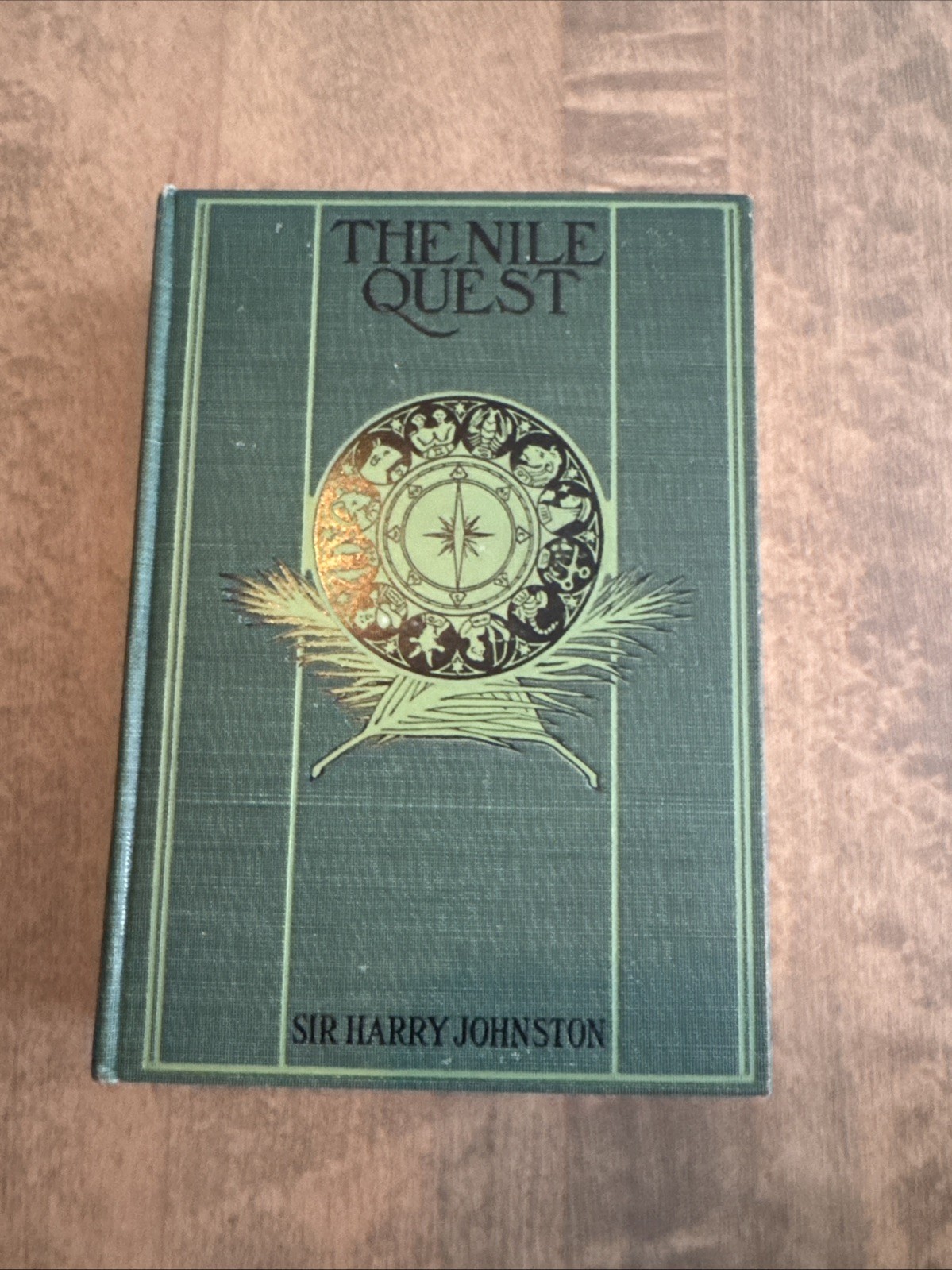 The Nile Quest (1903) by Sir Harry Johnston Antique Hardcover
