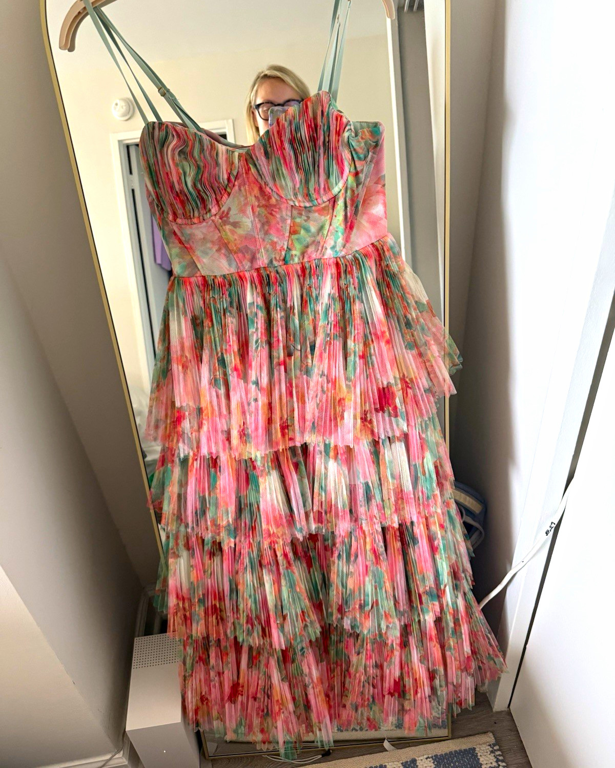 Hutch Tulle Print Maxi Dress 2P Hutch Tulle Print Maxi Dress 2P