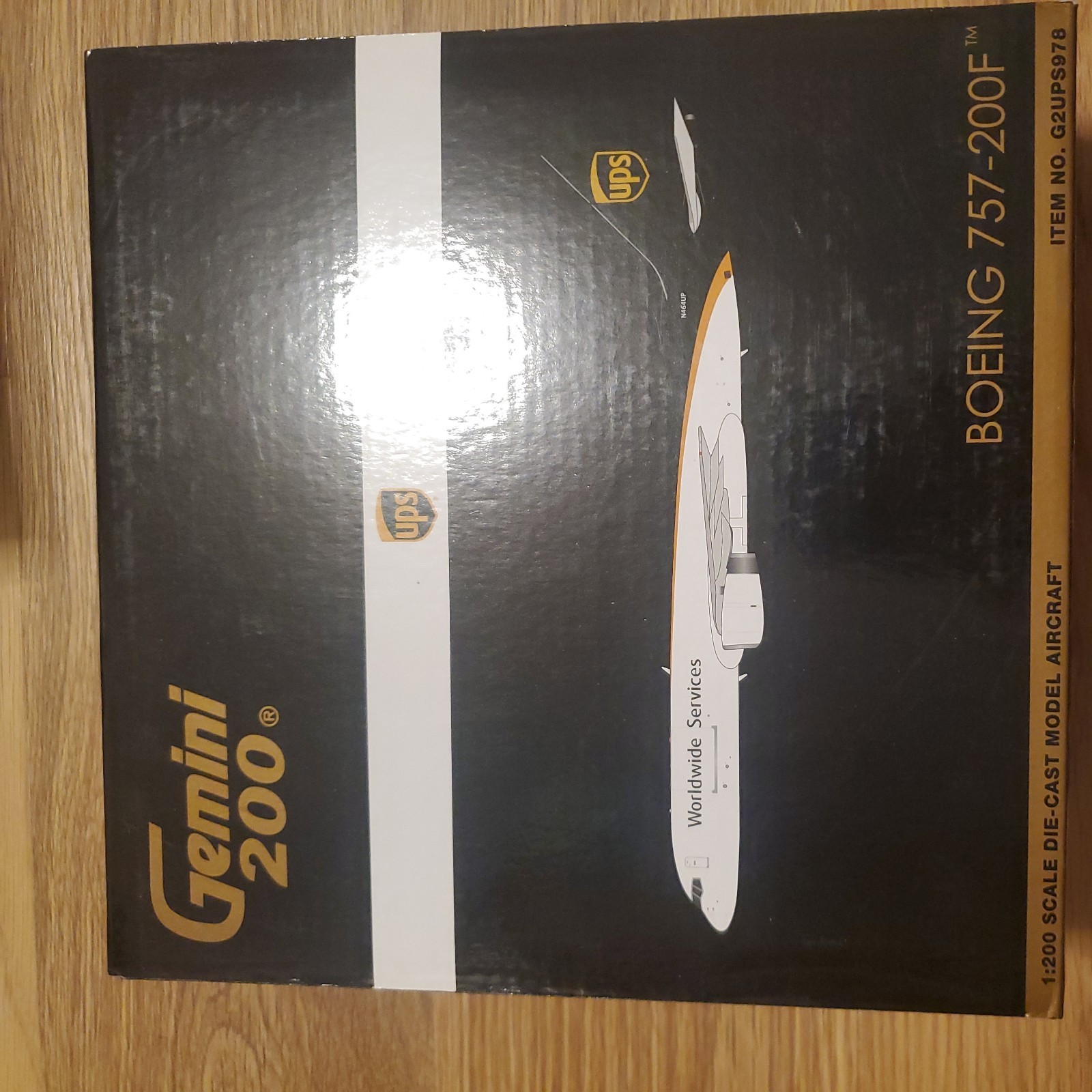 GEMINI JETS UPS UNITED PARCEL SERVICE BOEING B757-200F 1:200 G2UPS978 IN STOCK GEMINI JETS UPS UNITED PARCEL SERVICE BOEING B757-200F 1:200 G2UPS978 IN STOCK