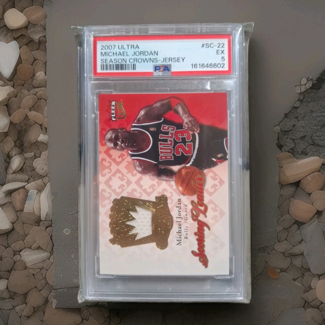 2007 Ultra Michael Jordan - Seasons Crowns Jersey Game Used 🔥 Chicago Bulls 2007 Ultra Michael Jordan - Seasons Crowns Jersey Game Used 🔥 Chicago Bulls