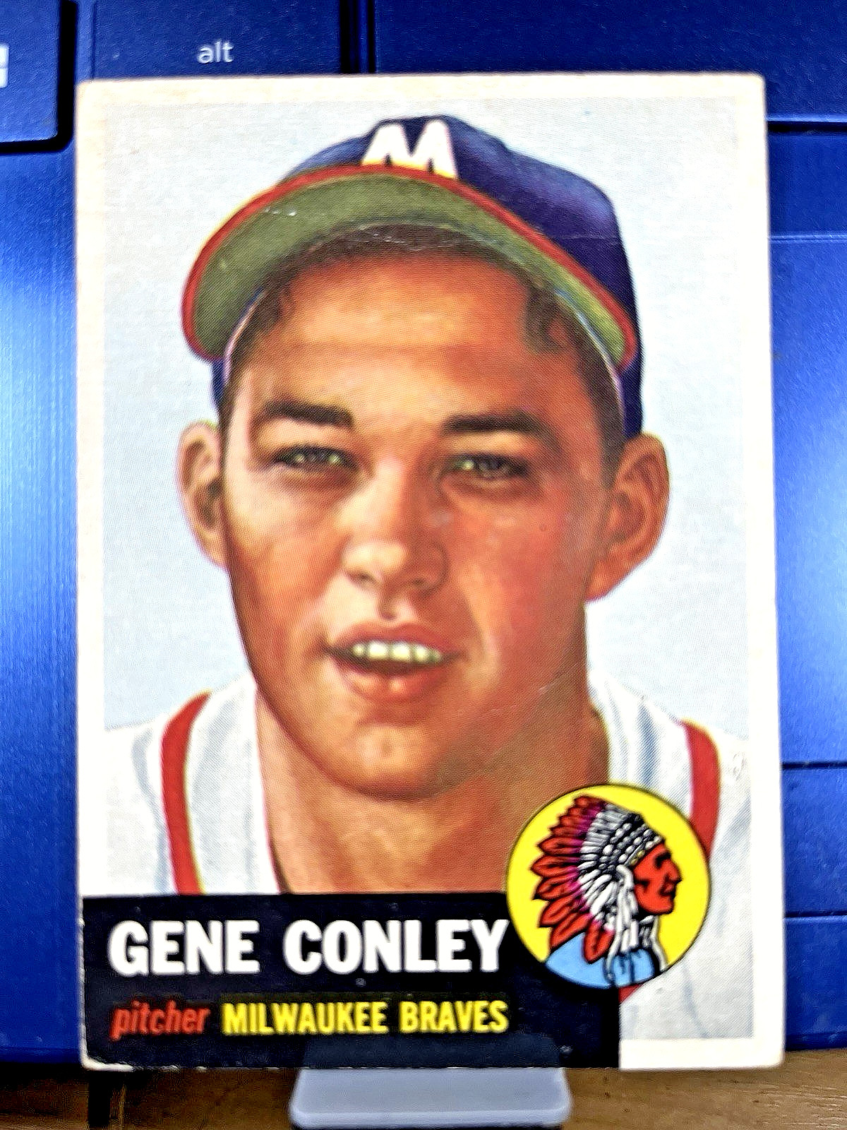 1953 Topps #215 Gene Conley